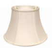 12" White Drum Monay Shantung Lampshade