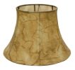 18" Antique Parchment Shallow Drum Parchment Lampshade