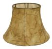 18" Antique Parchment Shallow Drum Parchment Lampshade