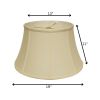 19" Ivory Drum No Slub Lampshade
