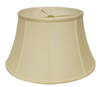 19" Ivory Drum No Slub Lampshade