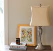 9" Inherent Soft Box Pongee Silk Lampshade