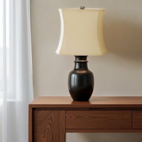 15" Ivory Soft Box Pongee Silk Lampshade