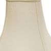10" White Premium Square Monay Shantung Lampshade