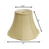 12" Antique White Octagon Monay Shantung Lampshade