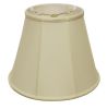 16" Ivory Slanted Empire Monay Shantung Lampshade