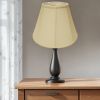 18" Antique White Slanted Empire Monay Shantung Lampshade
