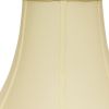 8" Ivory Premium Bell No Slub Lampshade