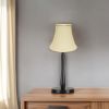 8" Ivory Premium Bell No Slub Lampshade
