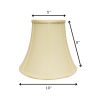 10" Ivory Premium Bell No Slub Lampshade