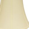 10" Ivory Premium Bell No Slub Lampshade