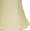 10" Ivory Premium Bell Monay Shantung Lampshade