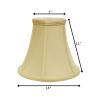 14" Antique White Premium Bell Monay Shantung Lampshade