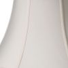 14" Cream Slanted Bell Shantung Lampshade