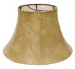 12" Faux Snakeskin Slanted Softback Parchment Lampshade