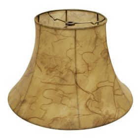 12" Antique Parchment Slanted Softback Lampshade