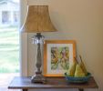 14" Faux Snakeskin Slanted Softback Parchment Lampshade