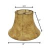 18" Antique Parchment Slanted Softback Lampshade