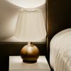 20" Ivory Slanted English Box Shantung Lampshade