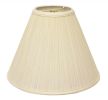 13" Ivory Deep Cone Broadcloth Lampshade