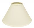 13" Ivory Deep Cone No Slub Lampshade