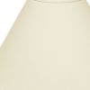 13" Ivory Deep Cone No Slub Lampshade