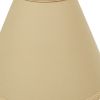 15" Slate Grey Deep Cone Slanted No Slub Lampshade
