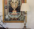 8" Ivory Empire Hardback Slanted Broadcloth Lampshade