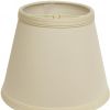 10" Ivory Empire Hardback Slanted No Slub Lampshade