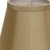 10" Pale Brown Empire Hardback Slanted No Slub Lampshade