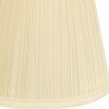 12" Ivory Empire Hardback Slanted Broadcloth Lampshade WF