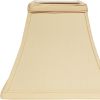 14" Slate Grey Square Bell No Slub Lampshade