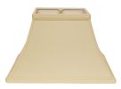 12" Slate Grey Rectangle Bell No Slub Lampshade
