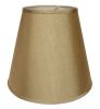 16" Pale Brown Deep Empire No Slub Lampshade