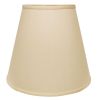 18" Parchment Biege Empire Linen Lampshade
