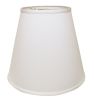 18" White Deep Empire No Slub Lampshade