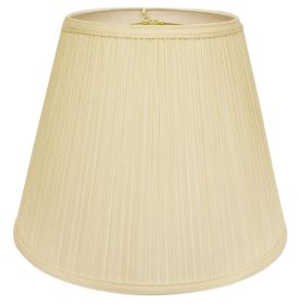 14" Ivory Empire Deep Slanted Broadcloth Lampshade