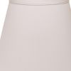16" White Empire Deep Slanted No Slub Lampshade