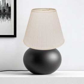 18" White Empire Deep Slanted Broadcloth Lampshade