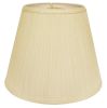 18" Ivory Empire Deep Slanted Broadcloth Lampshade