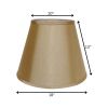 18" Pale Brown Empire Deep Slanted No Slub Lampshade
