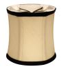 6" Inherent Set of 6 Corset Drum Chandelier Pongee Silk Lampshades