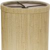 4" Ivory Grasscloth Set of 6 Drum Chandelier Lampshades