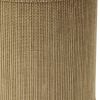 5" Taupe Grasscloth Set of 6 Drum Chandelier Grasscloth Lampshades