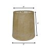 5" Parchment Set of 6 Spine Mouton Lampshades