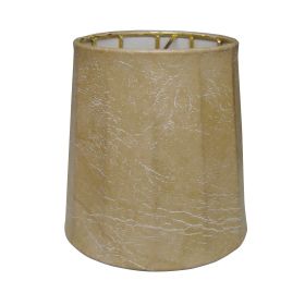 5" Parchment Set of 6 Spine Mouton Lampshades