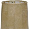 5" Parchment Set of 6 Spine Mouton Lampshades