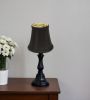 6" Black and Bronze Premium Set of 6 Chandelier Dupioni Lampshades