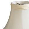 5" Slate Grey Premium Silk Set of 6 Chandelier Shantung Lampshades
