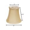 6" Inherent Slanted Set of 6 Chandelier Silk Lampshades